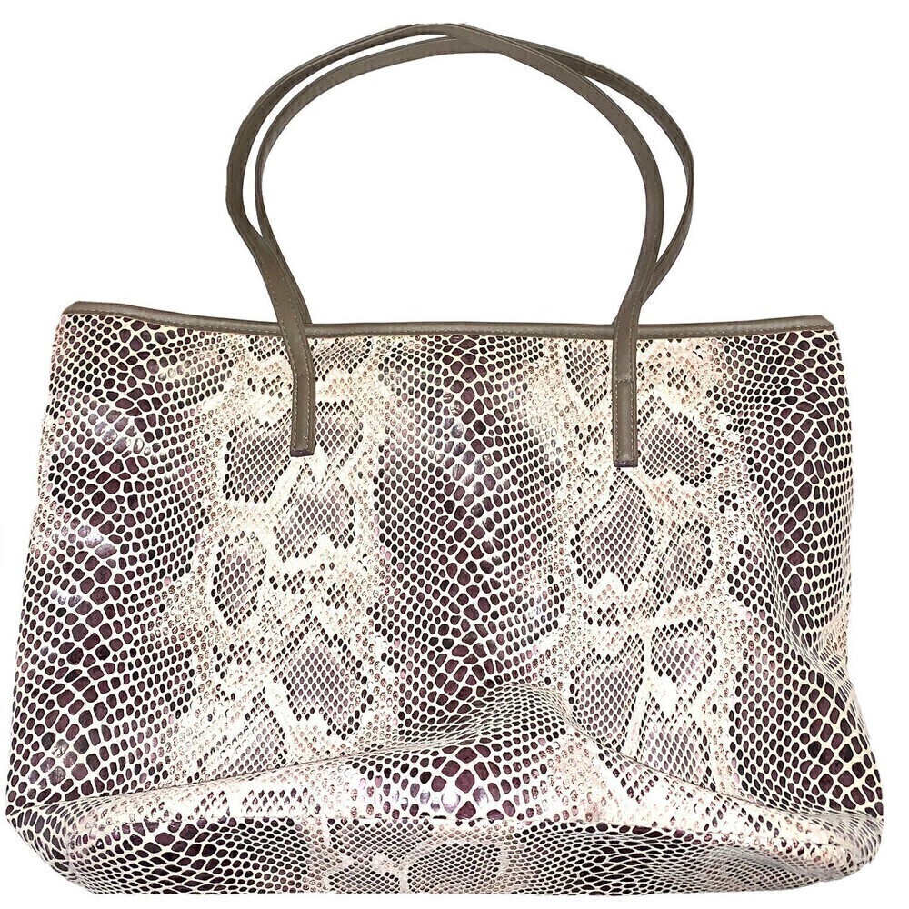 SONDRO Roberts Snakeskin Embossed Leather Purse - Picture 1 of 7